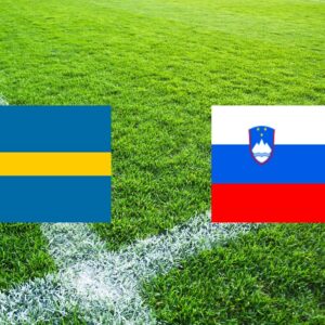 Sverige mot Slovenien fotboll