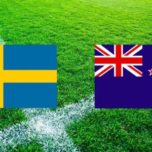 Sverige mot Nya Zeeland fotboll